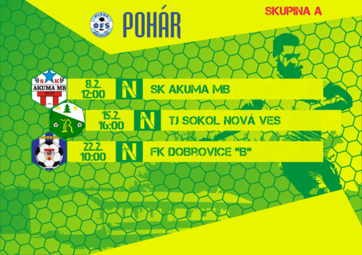 Rozpis zápasů - Okresní pohár
